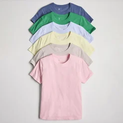 Xersion Womens Cotton Crew Neck Short Sleeve T-Shirt
