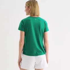 Xersion Womens Cotton Crew Neck Short Sleeve T-Shirt