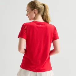 Xersion Womens Cotton Crew Neck Short Sleeve T-Shirt