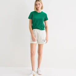 Xersion Womens Cotton Crew Neck Short Sleeve T-Shirt