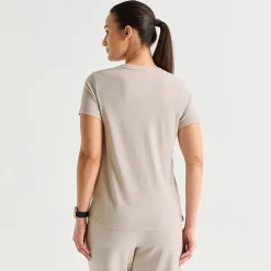Xersion Womens Cotton Crew Neck Short Sleeve T-Shirt
