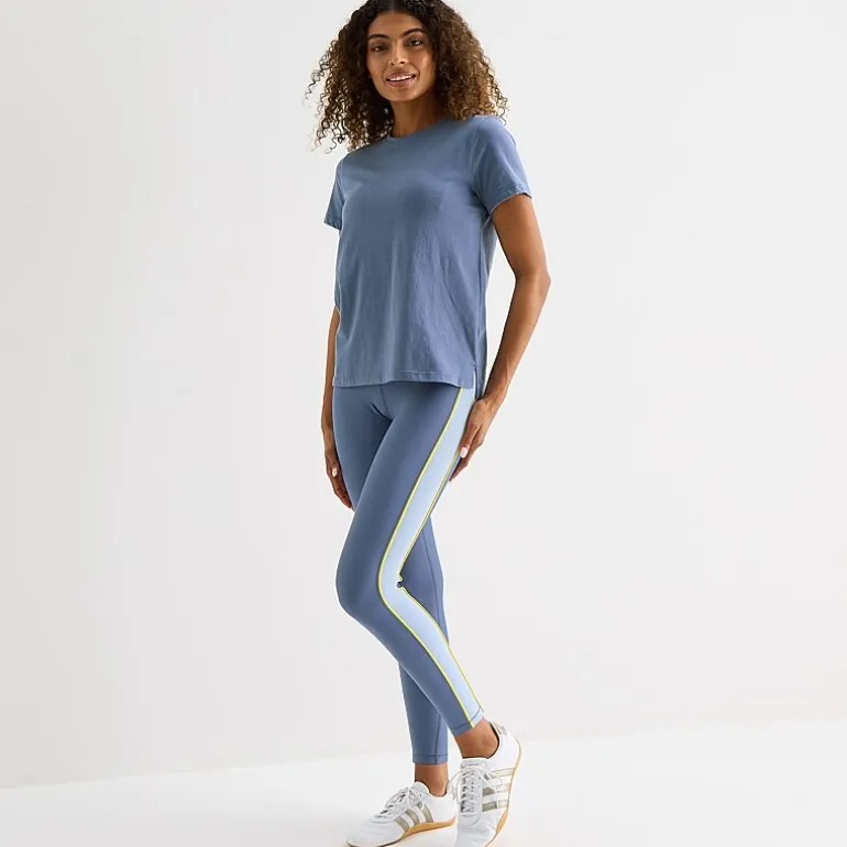 Xersion Womens Cotton Crew Neck Short Sleeve T-Shirt