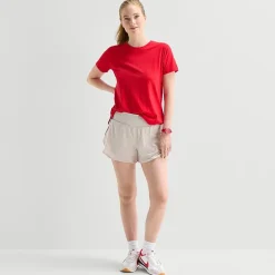 Xersion Womens Cotton Crew Neck Short Sleeve T-Shirt