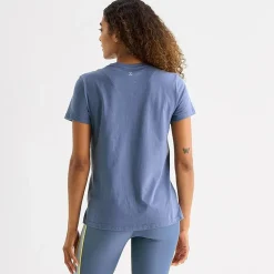 Xersion Womens Cotton Crew Neck Short Sleeve T-Shirt