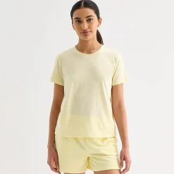 Xersion Womens Cotton Crew Neck Short Sleeve T-Shirt