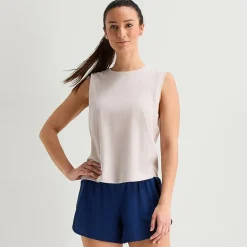 Xersion Womens Crew Neck Sleeveless Active Tank Top