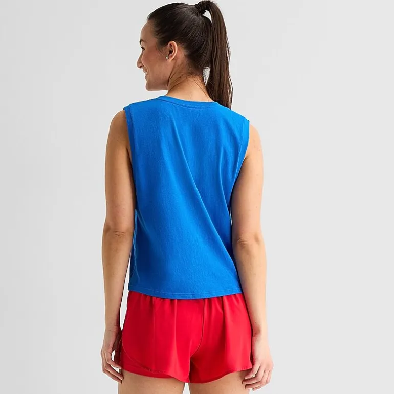 Xersion Womens Crew Neck Sleeveless Active Tank Top