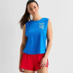 Xersion Womens Crew Neck Sleeveless Active Tank Top