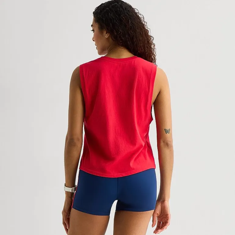 Xersion Womens Crew Neck Sleeveless Active Tank Top