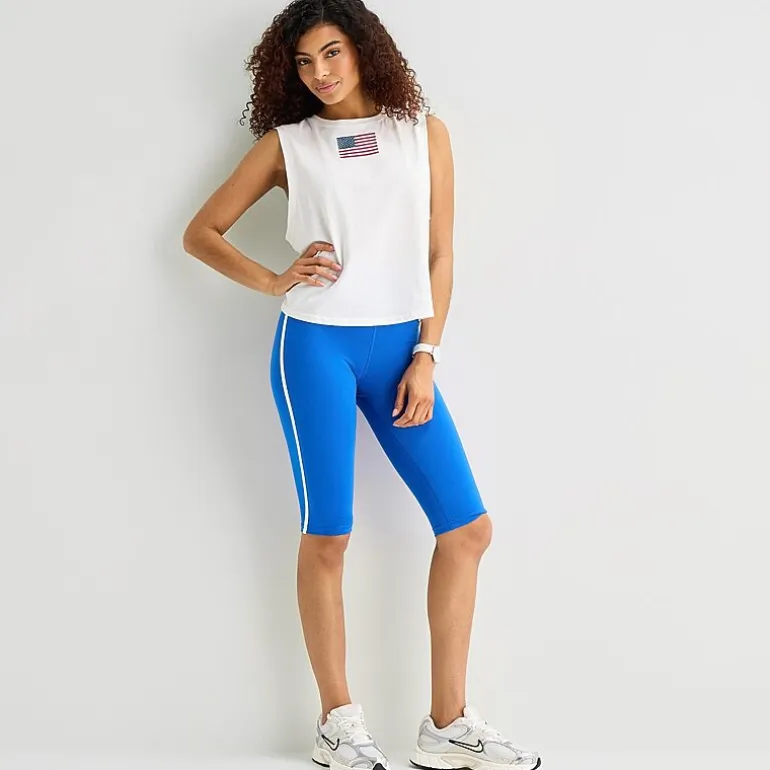 Xersion Womens Crew Neck Sleeveless Active Tank Top