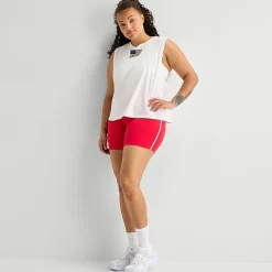 Xersion Womens Crew Neck Sleeveless Active Plus Tank Top
