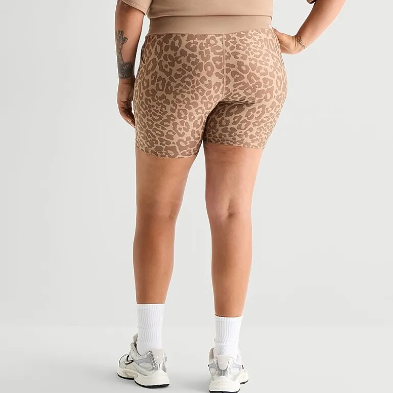 Xersion Womens 7" High Rise Plus Stretch Fabric Drawstring Waist Quick Dry Bike Short
