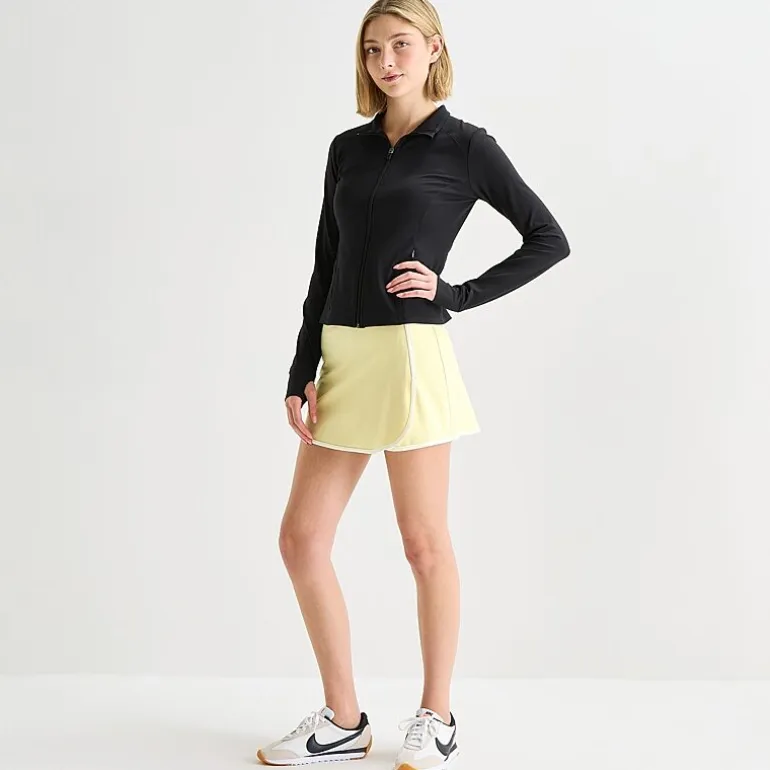 Xersion Womens Mid Rise Stretch Fabric Quick Dry Skort