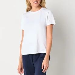 Xersion Womens Performance Crew Neck Short Sleeve T-Shirt Tall