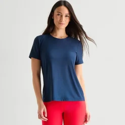 Xersion Womens Performance Crew Neck Short Sleeve T-Shirt