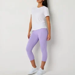 Xersion Womens Performance Crew Neck Short Sleeve T-Shirt