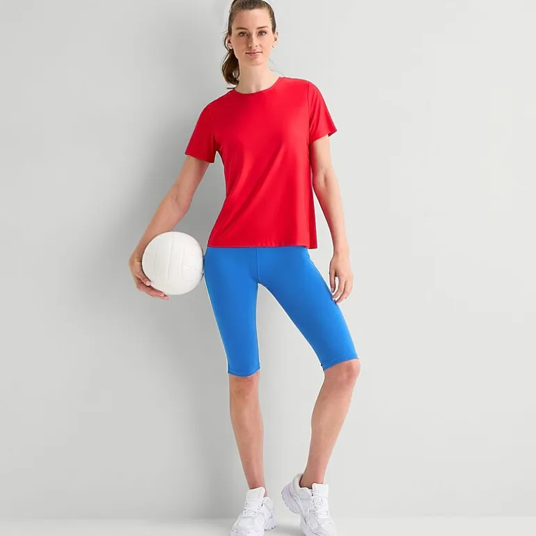 Xersion Womens Performance Crew Neck Short Sleeve T-Shirt