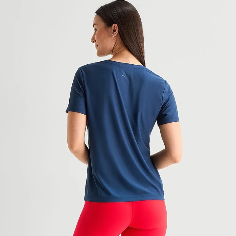 Xersion Womens Performance Crew Neck Short Sleeve T-Shirt