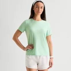 Xersion Womens Performance Crew Neck Short Sleeve T-Shirt