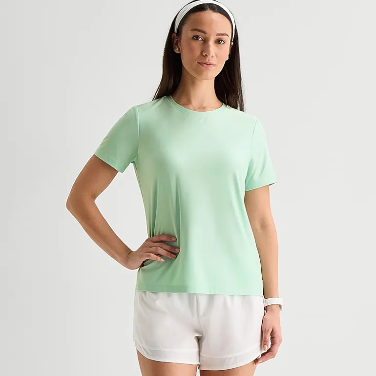 Xersion Womens Performance Crew Neck Short Sleeve T-Shirt
