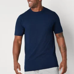 Xersion Xtreme Cotton Mens Crew Neck Short Sleeve T-Shirt