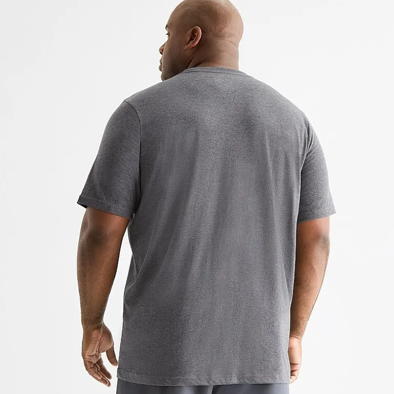 Xersion Xtreme Mens Crew Neck Short Sleeve Active Big and Tall T-Shirt