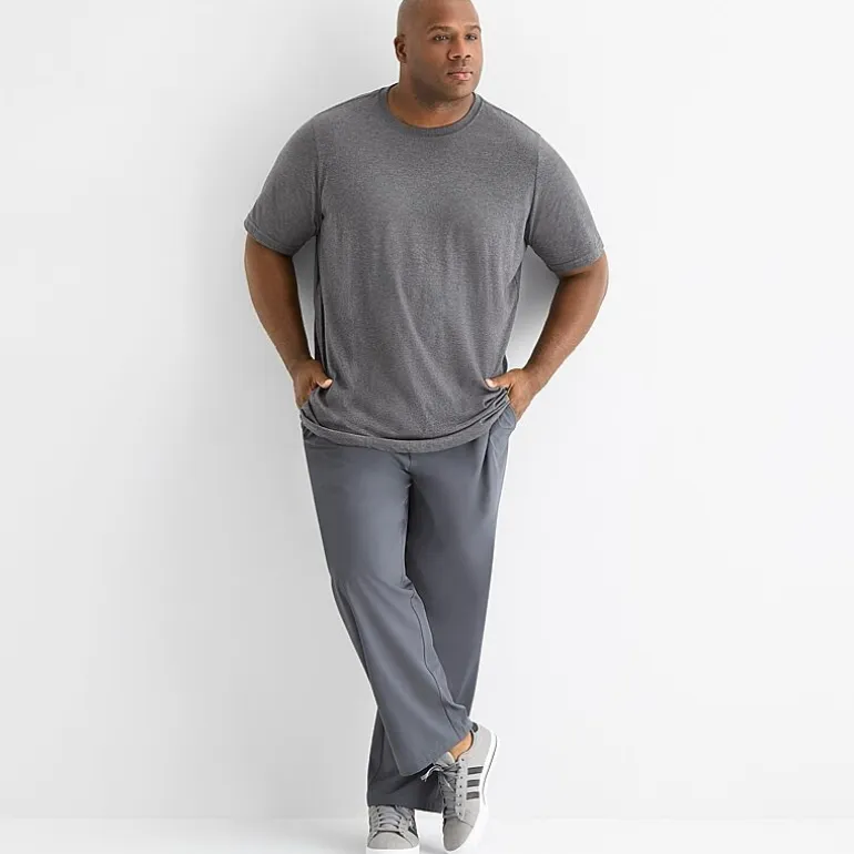 Xersion Xtreme Mens Crew Neck Short Sleeve Active Big and Tall T-Shirt