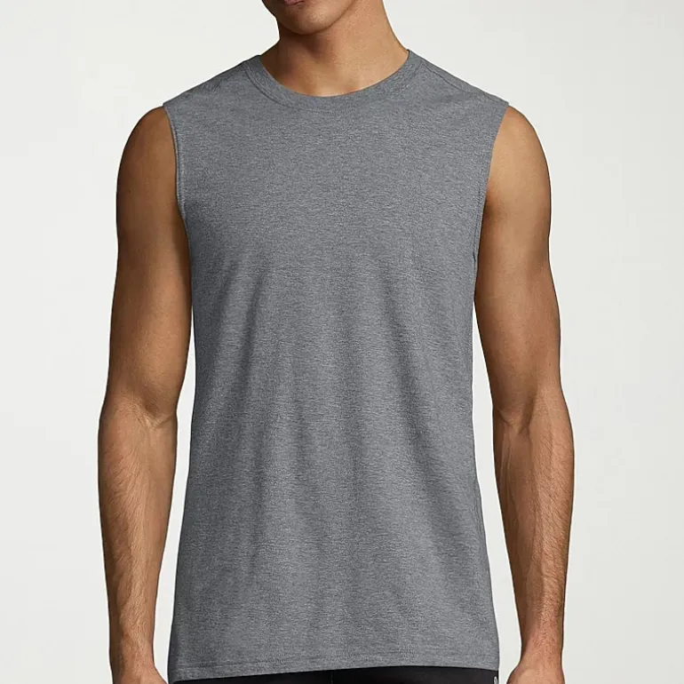 Xersion Xtreme Mens Crew Neck Sleeveless Active T-Shirt