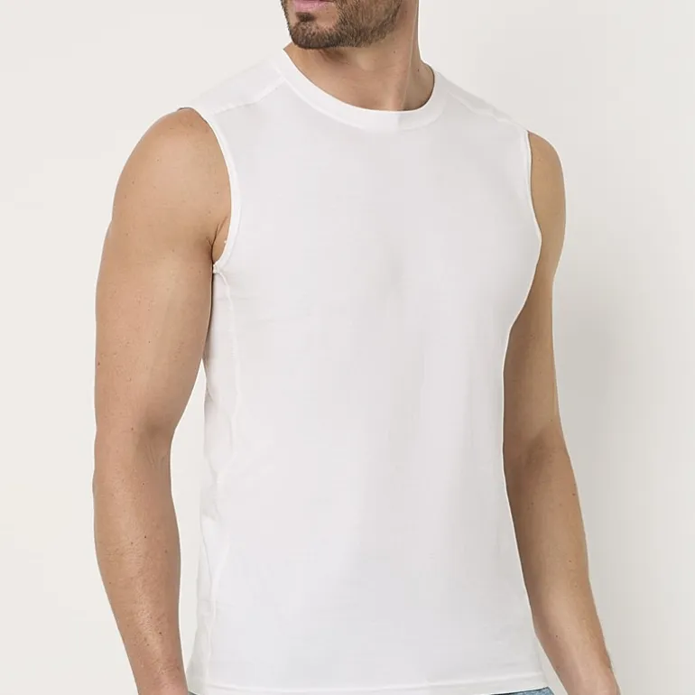 Xersion Xtreme Mens Crew Neck Sleeveless Active T-Shirt