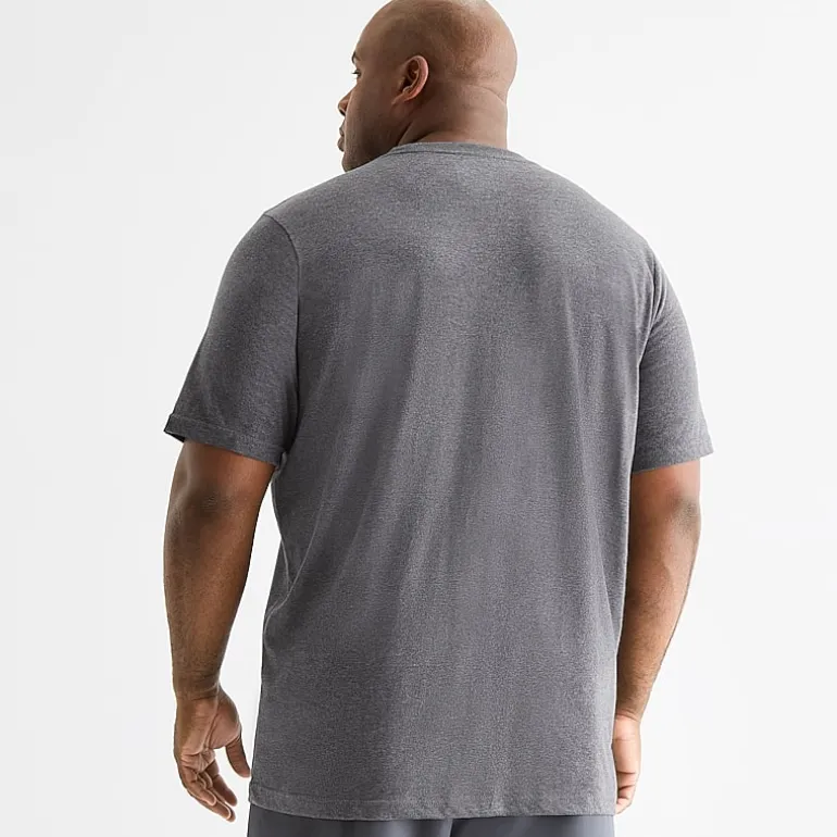Xersion Xtreme Mens Crew Neck Short Sleeve Active Big and Tall T-Shirt