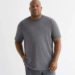 Xersion Xtreme Mens Crew Neck Short Sleeve Active Big and Tall T-Shirt
