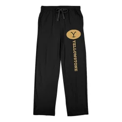 Yellowstone Mens Fleece 1 Pair Pajama Pants
