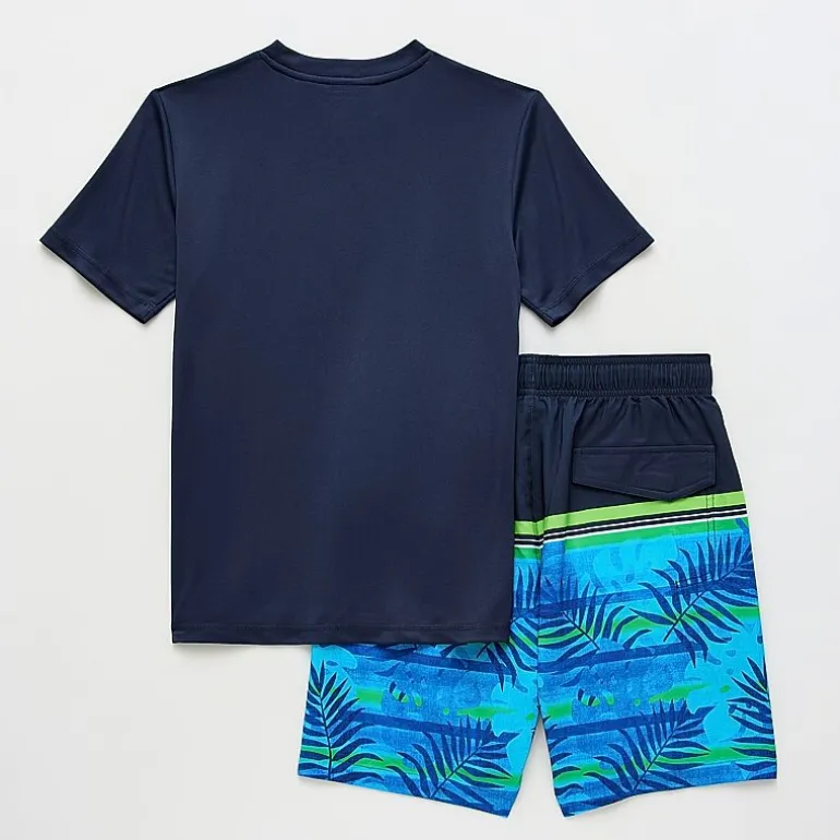 ZeroXposur Big Kid Boys 2-pc. Rash Guard Set