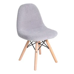 Zula Padded Sherpa Side Chair for Kids