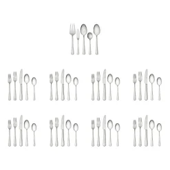 Zwilling Cottage 45-pc. 18/10 Stainless Steel Flatware Set